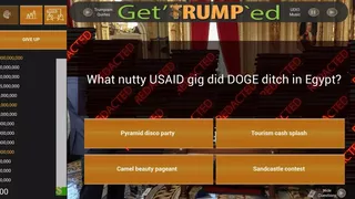 Get'TRUMP`ed Trivia