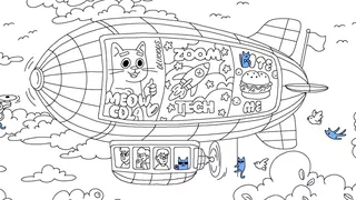 100 Cats Lost In World Find & Color