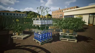 Sunny Blooms Garden Center