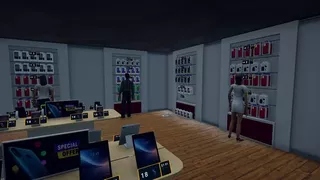 Electronics Shop Simulator