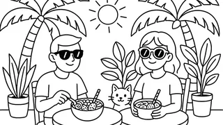 100 Cats Lost In USA Find & Color