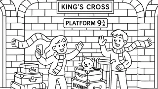 100 Cats Lost In England Find & Color