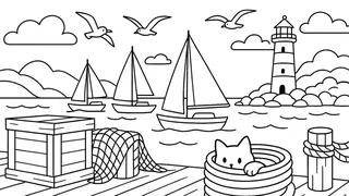 Скриншот 5 к игре 100 Cats Lost In Canada Find & Color