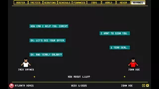 Retro Basketball Manager