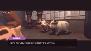a pig game: A Pee Wee Premiere