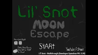 Lil' Snot: Moon Escape