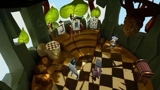 Down the Rabbit Hole Flattened
