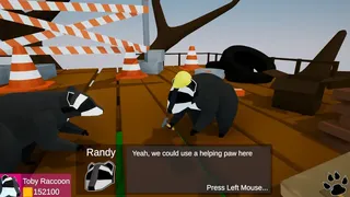 Jumbling Raccoons