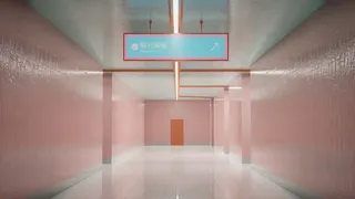 親切()な駅
