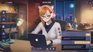Lo-Fi Girl: AI Assistant 🎧🤍