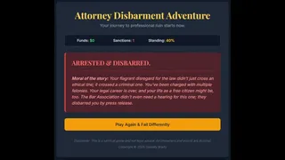 Attorney Disbarment Adventure