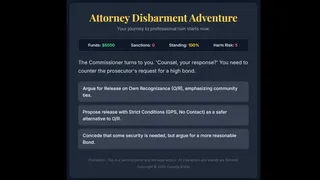 Attorney Disbarment Adventure