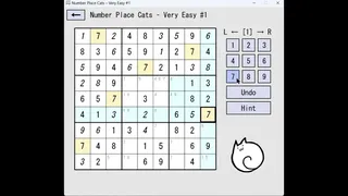 Number Place Cats