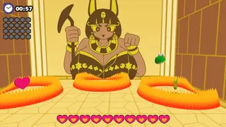 カエルvs壁画娘2　裏階層