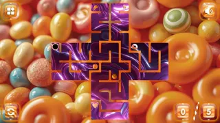 Sweetie Candy Maze: Orange