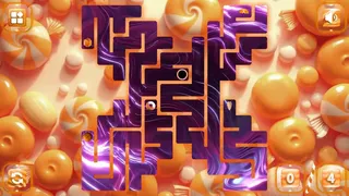 Sweetie Candy Maze: Orange