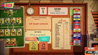 NUTMEG! A Retro Football Management Game