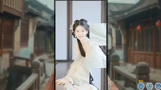 古风女孩动态拼图