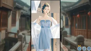 古风女孩动态拼图
