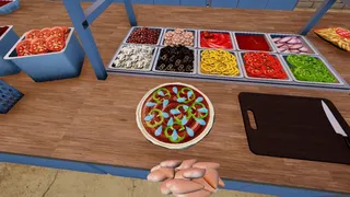 Pizza Restaurant Together