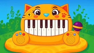 Cat Piano for Kids