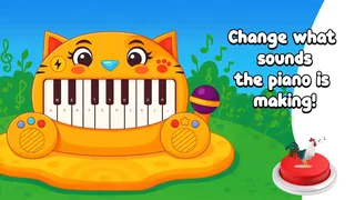 Cat Piano for Kids
