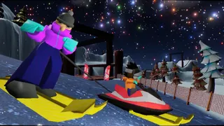 Skijoring