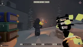 Monk Took Book