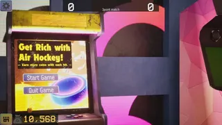 ホッケーで金を稼げ！ -打つたび増えるゲーム内通貨-