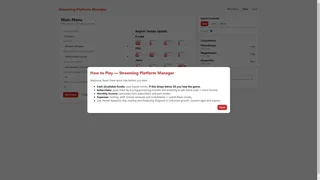 Streaming Platform Manager