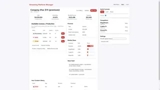 Streaming Platform Manager