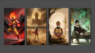 Myth Monkey Card(神猴卡牌）