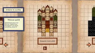 Scribed castle