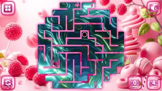 Sweetie Candy Maze: Pink Raspberry