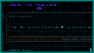 Guess The Password
