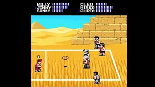 Скриншот к игре Double Dragon Dodgeball Double Dragon Dodgeball