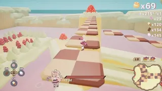 Скриншот к игре シュークリームコレクトホイップ! シュークリームコレクトホイップ!