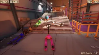 Скриншот к игре Pallet Jack Racing Pallet Jack Racing