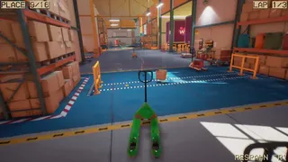 Скриншот к игре Pallet Jack Racing Pallet Jack Racing