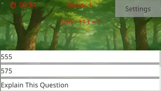 Скриншот к игре MyMathHeroAdventure MyMathHeroAdventure