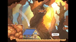 Скриншот к игре The Little Witch's Jump The Little Witch's Jump