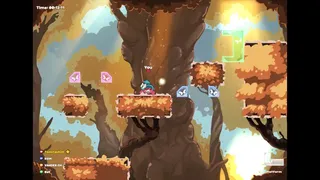 Скриншот к игре The Little Witch's Jump The Little Witch's Jump