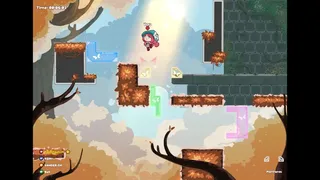 Скриншот к игре The Little Witch's Jump The Little Witch's Jump