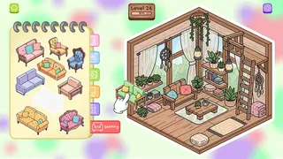 Скриншот к игре Cozy Sticker Home Cozy Sticker Home