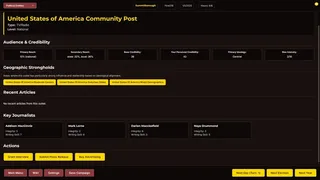 Скриншот 5 к игре StateOS: The Political Sandbox