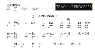 Lang Ops: Korean (intro to learn language)