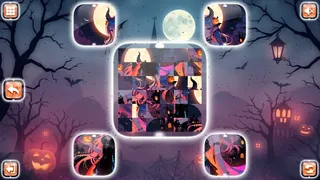 Скриншот 7 к игре Lovely Anime Puzzle: Halloween