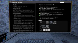 Скриншот 6 к игре Spectral Report