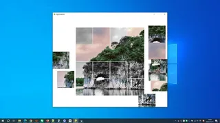 Xiangbi Mountain in Guilin city