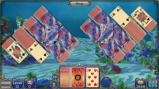 Скриншот 6 к игре Jewel Match Atlantis Solitaire 5 - Collector's Edition